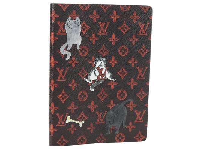 LOUIS VUITTON Catgram Notebook Kai Eclamance GI0358 LV