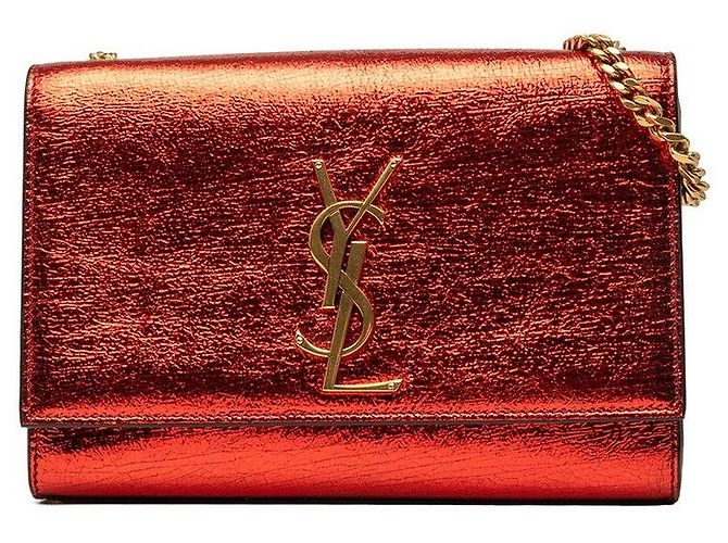 Yves Saint Laurent Sac à épaule Saint Laurent Cassandra avec logo YSL et chaîne