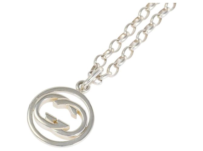 Collar Gucci Doppiag Silver