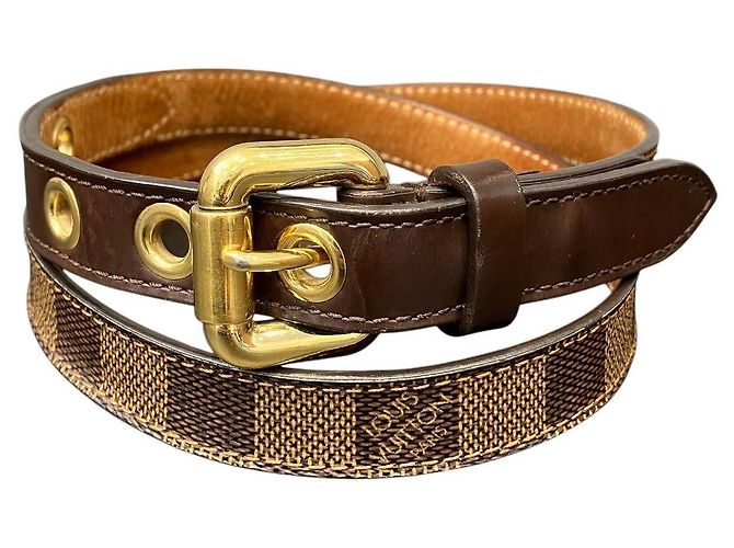 Cinto Louis Vuitton Damier Ebene