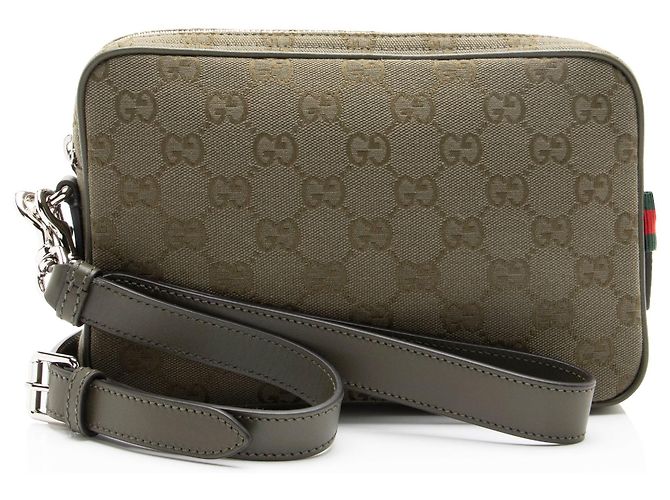 Gucci GG Canvas Web Loop Small Crossbody