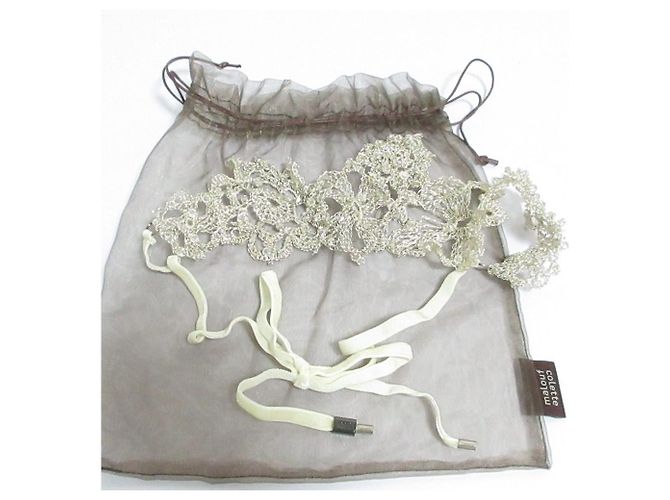 Autre Marque cerchietto floreale Colette Malouf