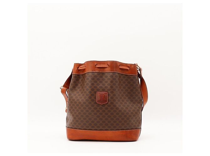 Céline Borsa Secchiello Celine Monogram in Pelle Brown