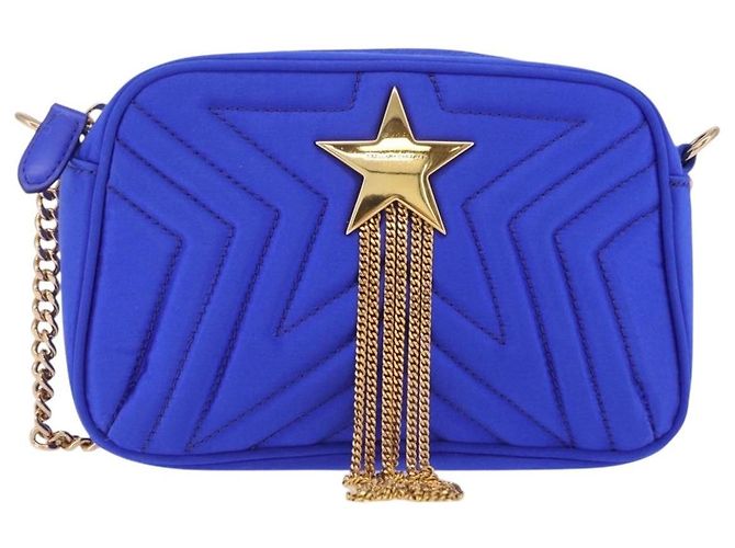 Stella Mc Cartney Stella McCartney Stella Star Camera Quilted Satin Mini