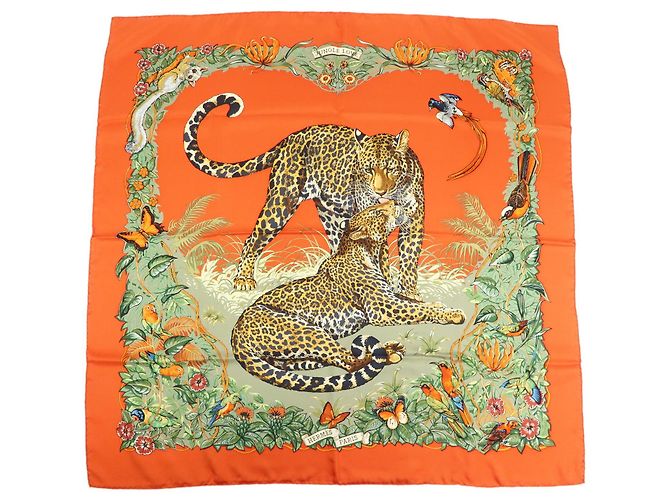 Hermès Hermes Carré 90 Silk multicolor 90 x 90