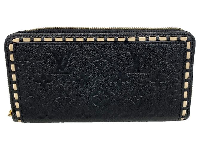 Louis Vuitton Monogram Empreinte Zippy Wallet