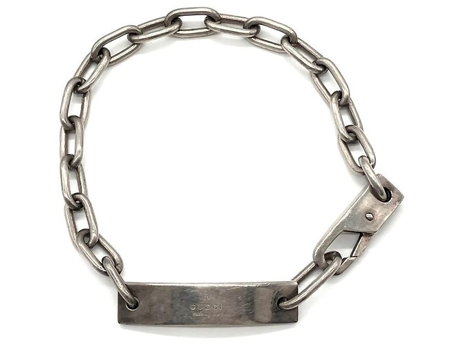 Bracciale Rigido Gucci ID in Argento