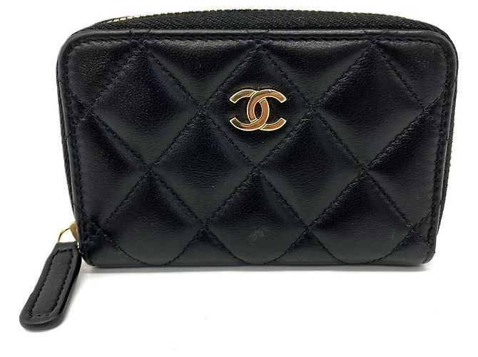 Chanel Classic Münzbeutel mit Reißverschluss