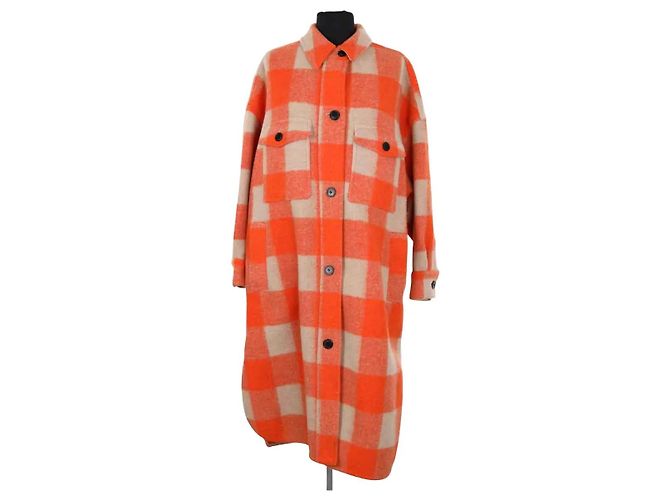 Abrigo naranja Isabel Marant