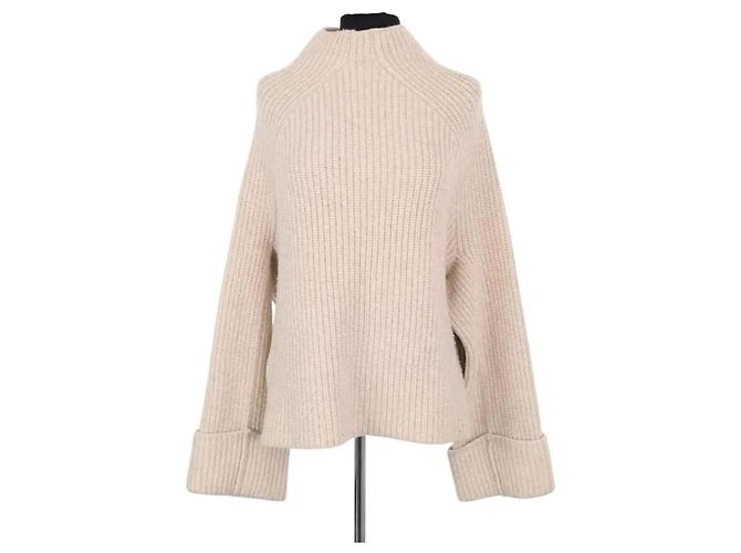 Jersey Céline de lana ecru