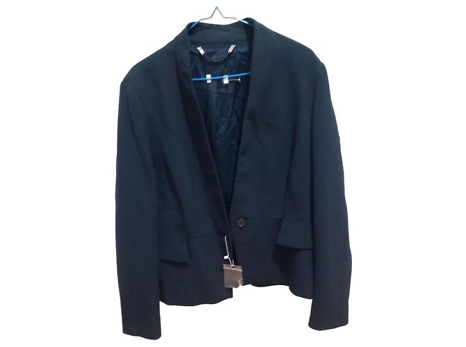 Max Mara Giacca  blu Elegante