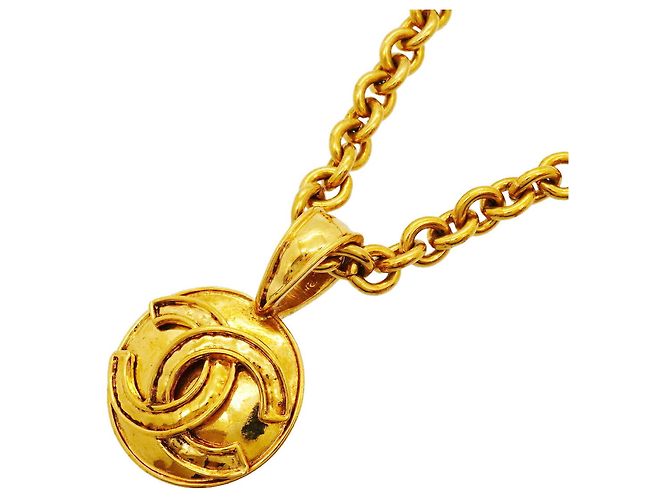 Collana Chanel placcata oro