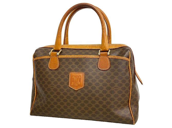 Céline Borsa Celine Macadam Brown da donna