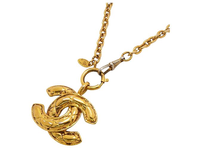 Collana Chanel placcata oro