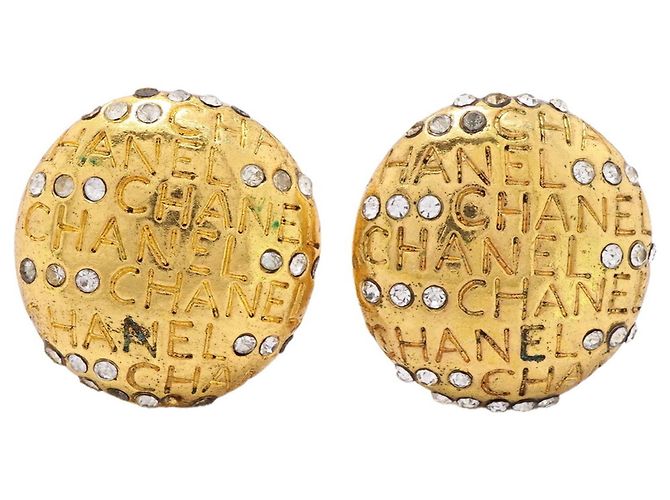 Orecchini a clip Chanel Gold
