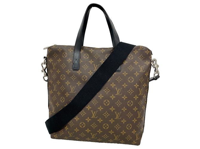 Sac cabas Louis Vuitton Monogram Macassar Kitan