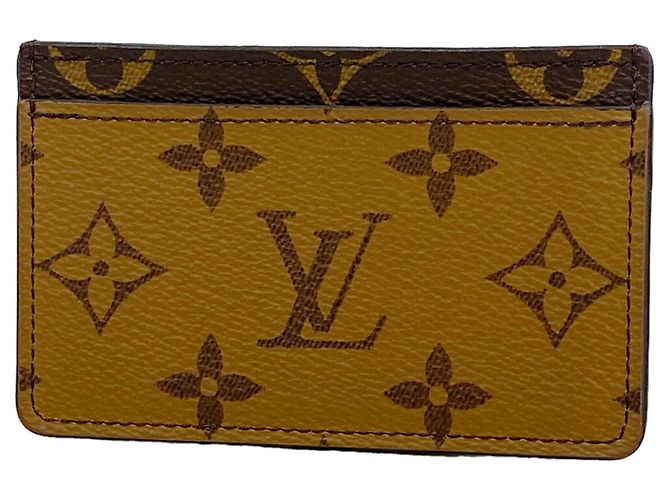 Louis Vuitton Brown Card Case