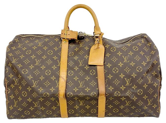 Saco Louis Vuitton Boston Monogram Keepall 55