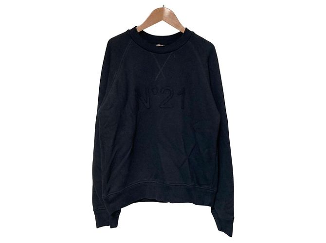 Autre Marque Sudadera de algodón con logo N°21