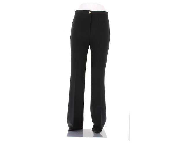 Schwarze Hose Acne Studios aus Polyester Größe 38