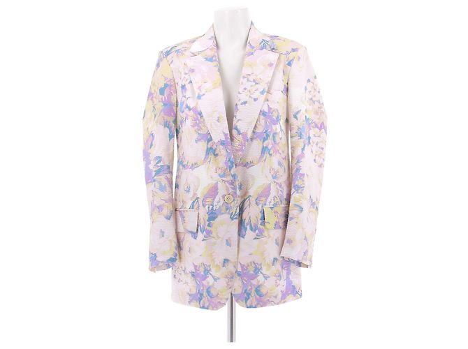 Dries Van Noten Chaqueta de sastre rosa