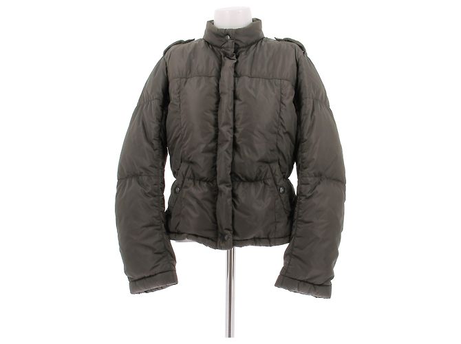 Prada Puffer Jacket Khaki