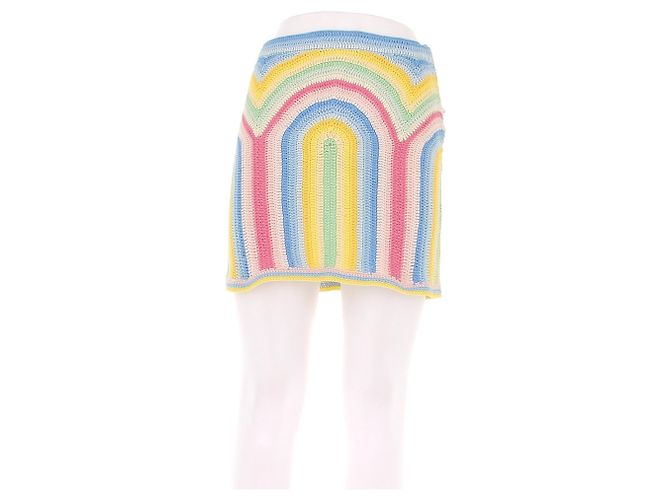 Falda Casablanca Rainbow de algodón