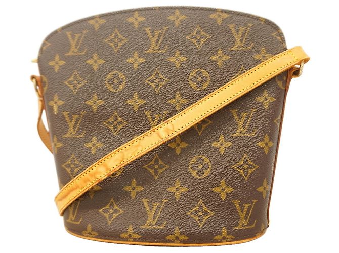Borsa a tracolla Louis Vuitton Monogram Druot
