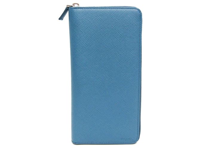 Prada Saffiano Leather Long Wallet