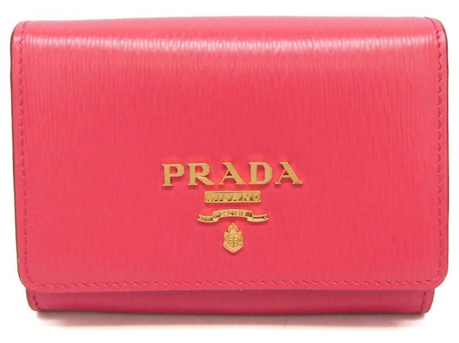 Prada VITELLO MOVE Kompaktes Bi-Fold Portemonnaie