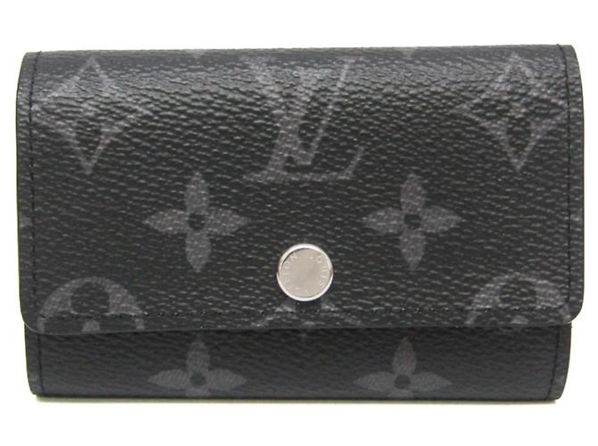 Louis Vuitton Monogram Eclipse 6 Key Holder M82603