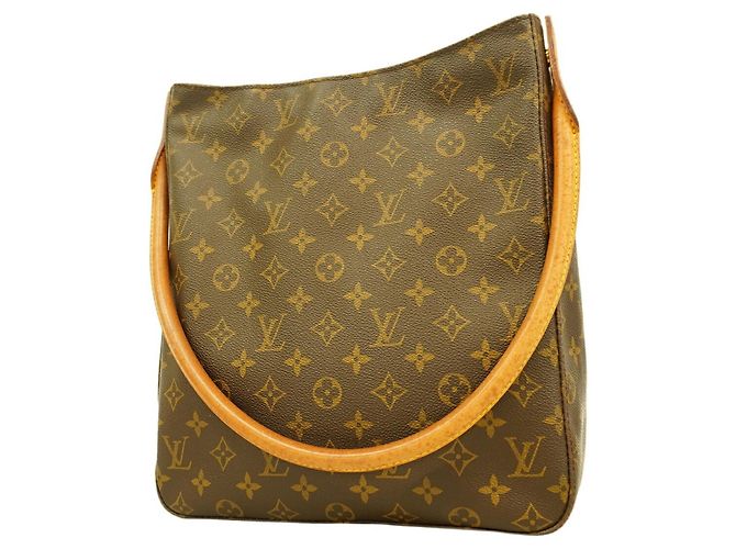 Bolsa de Ombro Louis Vuitton Monogram Looping GM