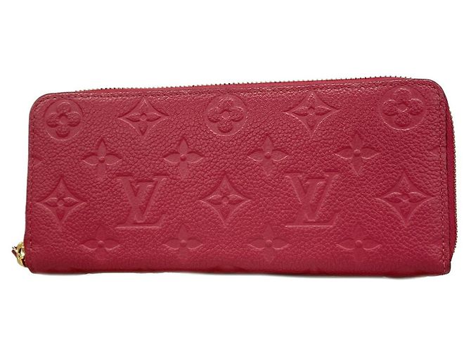 Louis Vuitton Monogram Empreinte Portefeuille Clemence Long Wallet
