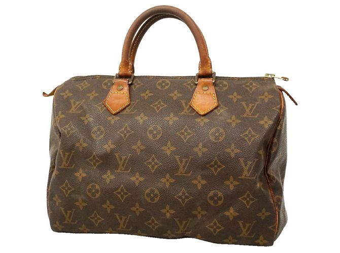 Sac à main Louis Vuitton Monogram Speedy 30