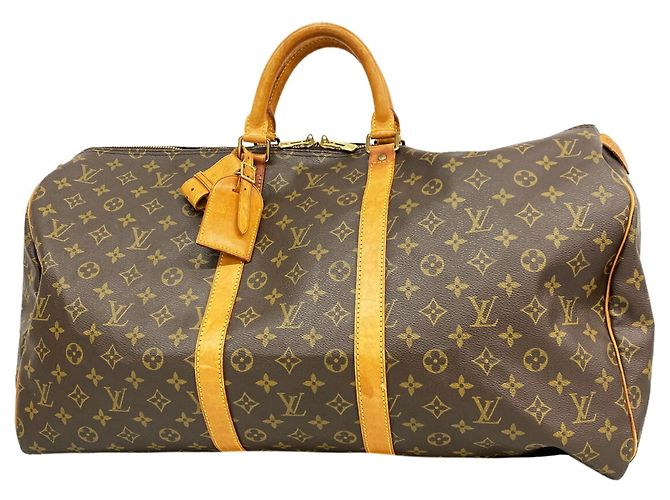 Sac Louis Vuitton Boston Monogram Keepall 55