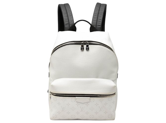 Sac à dos Louis Vuitton White Monogram Taigarama Discovery