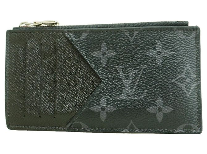 Tarjetero y monedero Louis Vuitton Monogram Eclipse