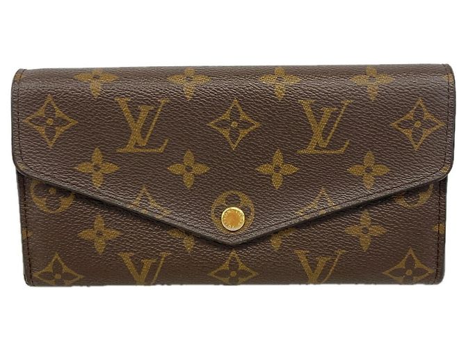 Louis Vuitton Monogram Portefeuille Sarah Long Wallet