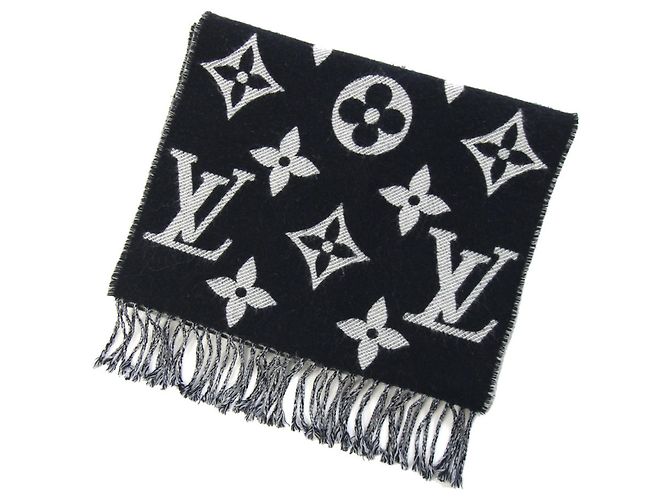 Cachecol de Lã Monogram Louis Vuitton