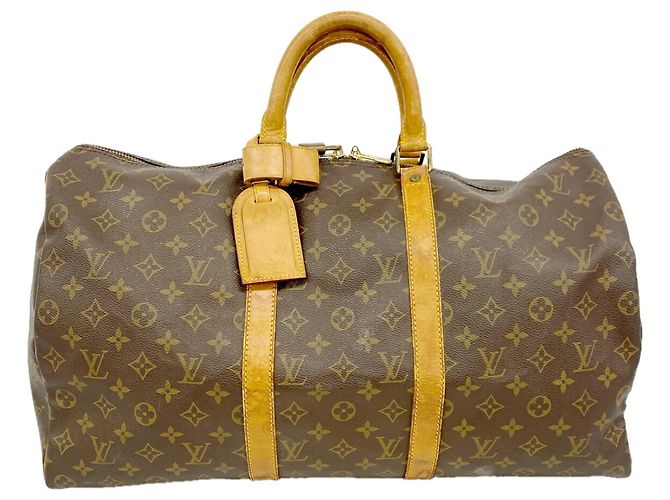 Louis Vuitton Boston Monogram Keepall 50