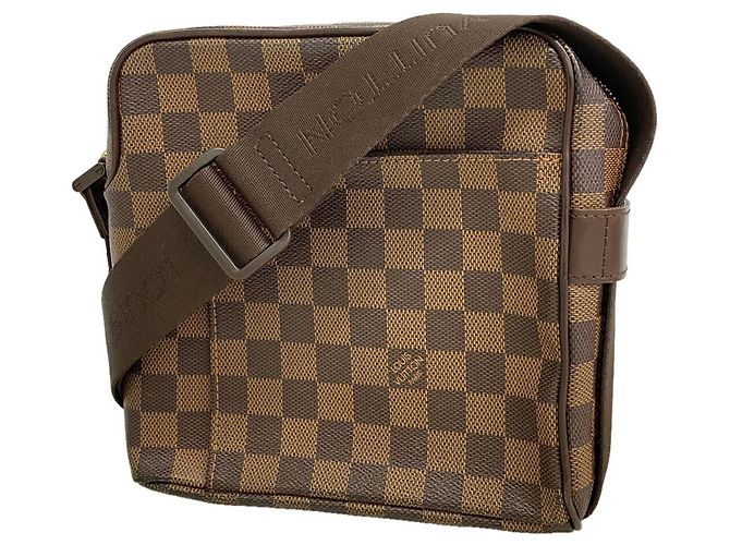 Borsa a tracolla Louis Vuitton Damier Olaf PM