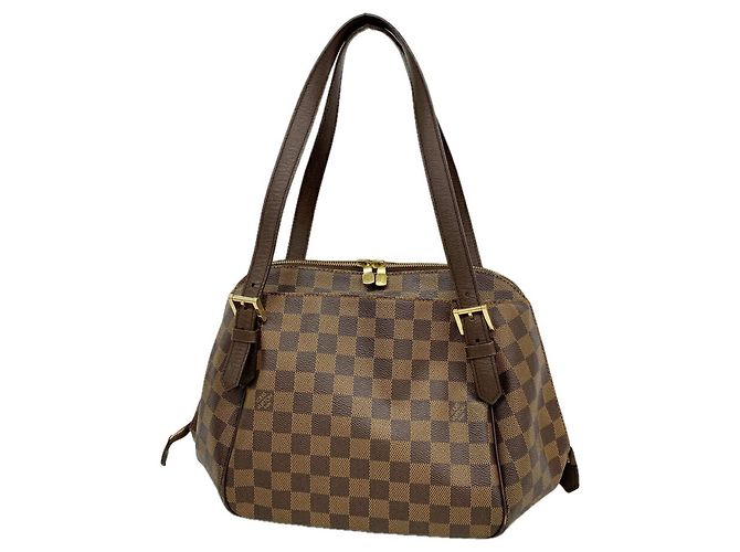 Borsa a tracolla Louis Vuitton Damier Belem MM