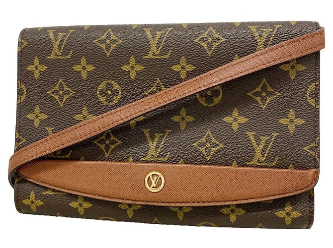 Borsa a tracolla Louis Vuitton Monogram Bordeaux 24