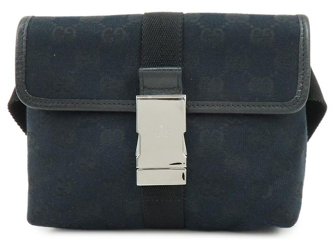 Ceinture à boucle Gucci GG Canvas Mini