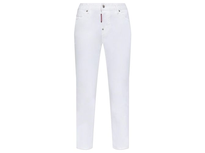 Jeans skinny Cool Girl Dsquared2 brancos