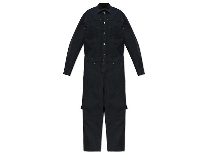 Macacão de algodão preto Dsquared2