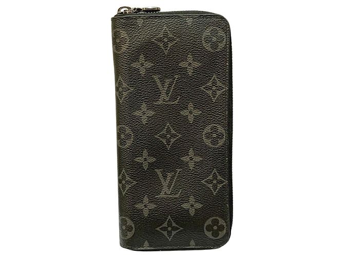 Portefeuille Louis Vuitton Vertikal Monogram Eclipse
