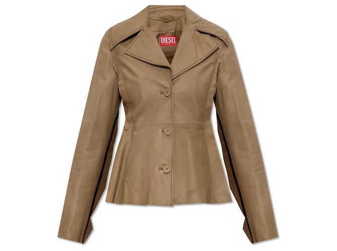 Diesel Casaco de couro `L-ATOYA`