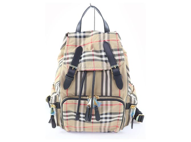 Burberry Nova Check Rucksack aus Polyamid