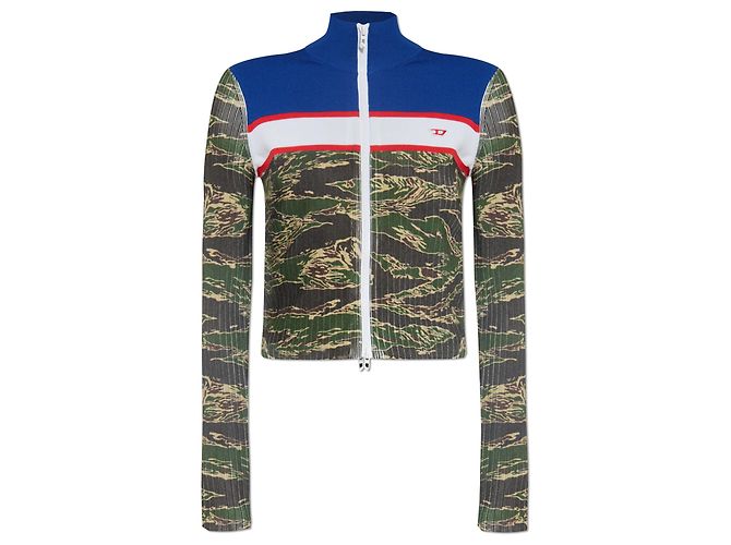 Diesel M-CAMUT Sweatshirt Camouflage Strick